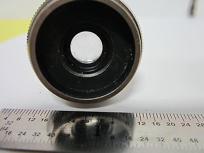 MICROSCOPE OBJECTIVE + IRIS B&H USA OPTICS BIN#G5-H-22