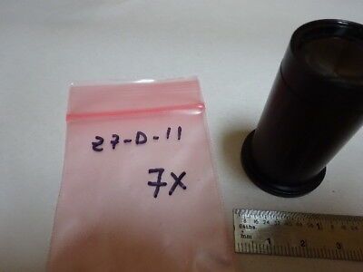 EYEPIECE 7X OPTICS MICROSCOPE PART AS IS &Z7-D-11