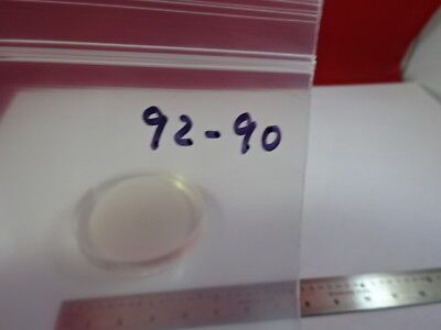 OPTICAL UV ULTRAVIOLET COATED 351 nm GLASS WINDOW LENS OPTICS AS PICTURED &92-90