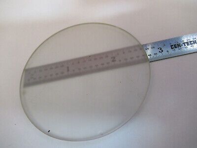 FOR PARTS GLASS PLATE STAGE STEREO MICROSCOPE PART OPTICS AS PICTURED #B1-A-02