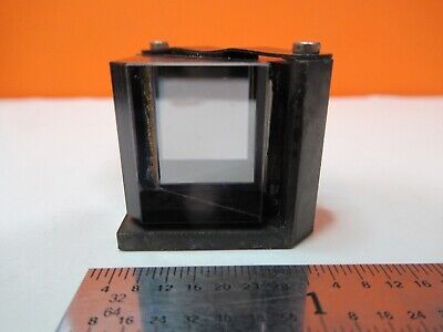 OPTICAL NIKON JAPAN GLASS PRISM OPTICS MICROSCOPE PART AS PICTURED &P7-A-39