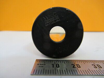 WILD SWISS HEERBRUGG LENS EYEPIECE 10xK MICROSCOPE PART AS PICTURED W3-B-61