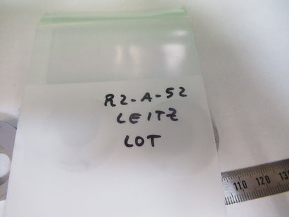 LOT OBJECTIVE HOLDERS POL LEITZ GERMANY MICROSCOPE PART AS PICTURED &R2-A-52