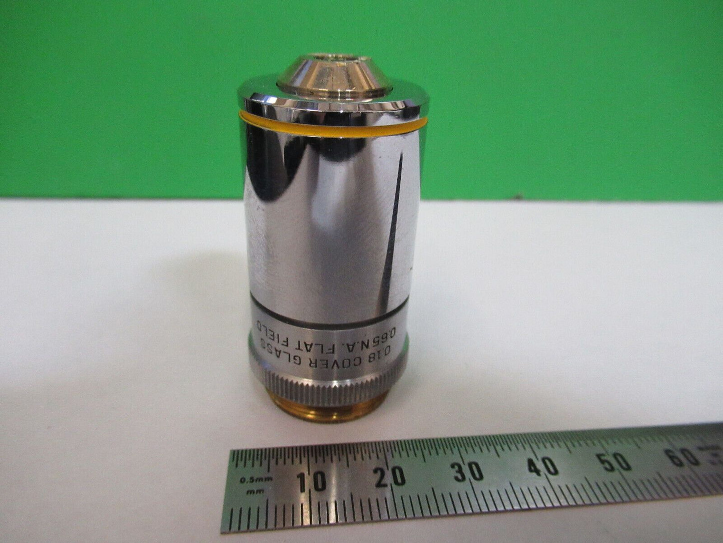 INDUSTRIAL BAUSCH LOMB OBJECTIVE 40X LENS MICROSCOPE PART AS PICTURED &Q4-A-64