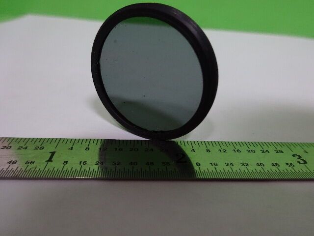 MICROSCOPE PART POLARIZER POL FAIR CONDITION FILTER OPTICS AS IS #H1-B-16