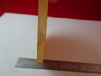 ACRYLIC PLATE CLEAR PLASTIC STAGE MICROSCOPE PART AS IS #45-A-14A