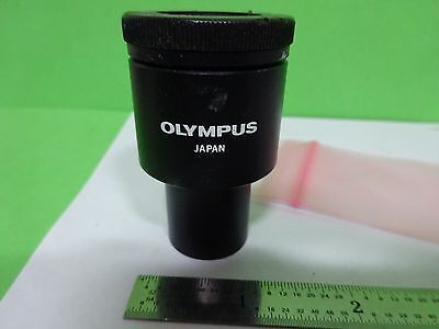 MICROSCOPE PART EYEPIECE OLYMPUS JAPAN [bent] 10X/20 L OPTICS AS IS BIN#W1-14