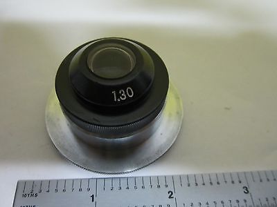 MICROSCOPE PART NIKON JAPAN CONDENSER OPTICS AS IS BIN#T8-12