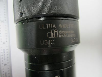 MICROSCOPE INSPECTION DIAGNOSTIC ULTRA WIDEFIELD 0.31X LENS OPTICS BIN#M9-02