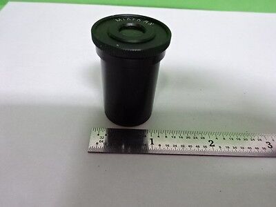 MICROSCOPE PART OCULAR EYEPIECE MICRO 8X OPTICS AS IS #AF-80