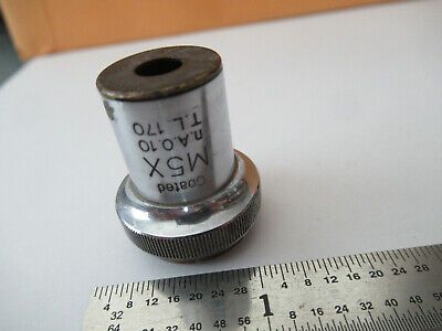 UNITRON JAPAN M5X METALLO OBJECTIVE LENS MICROSCOPE PART AS PICTURED &F5-A-154