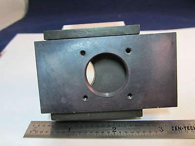 LEITZ WETZLAR GERMANY MICROSCOPE PART v PRISM HEAD OPTICS BIN#20