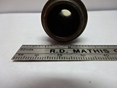 MICROSCOPE PART OBJECTIVE AUS JENA GERMANY POL 12.5X [dirty] OPTICS AS IS #84-16