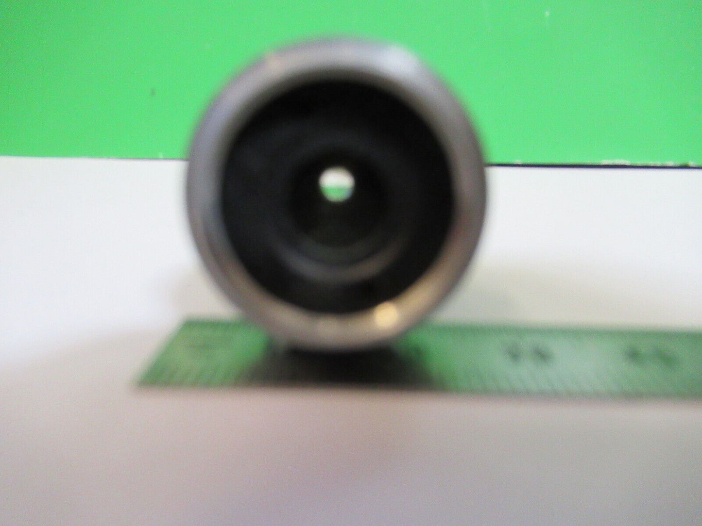 BAUSCH LOMB 91X OBJECTIVE OPTICS LENS MICROSCOPE PART as pictured Q5-B-06