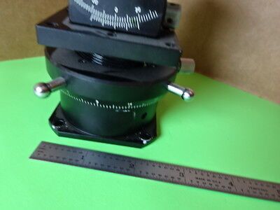 SIGMA KOKI ROTATABLE OPTICAL LASER STAGE MICROMETER PRO OPTICS AS IS #L5-B-10