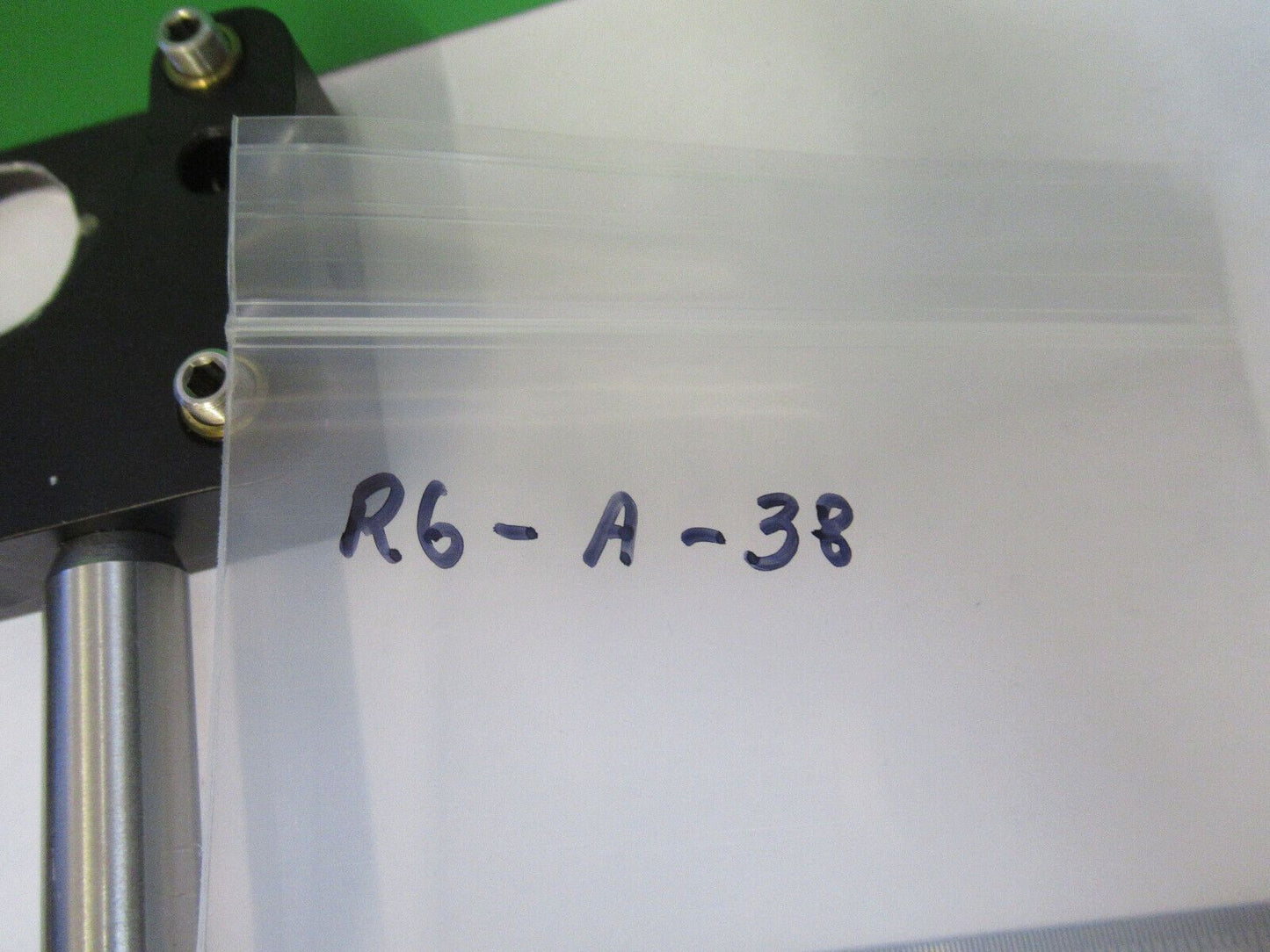 OPTICAL FIXTURE FOR LENS LASER OPTICS AS PICTURED &R6-A-38