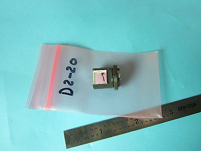 OPTICAL MICROSCOPE PART MOUNTED BEAM SPLITTER ZEISS GERMANY OPTICS BIN#D2-20