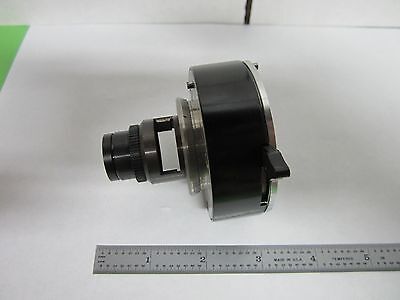 MICROSCOPE PART LEITZ ANALYZER POLARIZER LENS GERMANY OPTICS AS IS BIN#N8-04