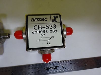 RF MICROWAVE FREQUENCY MODULES ANZAC SMA CONNECTOR AS IS BIN#X7-10