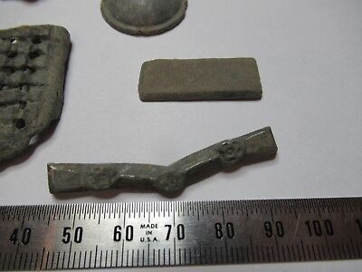 ANTIQUE BRASS BRONZE LOT MEDIEVAL ??? from EUROPE BOG FIND AS PICTURED &3-DT-08