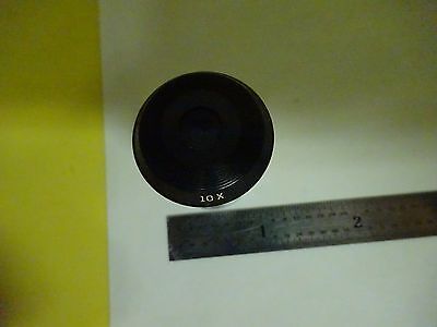 MICROSCOPE PART EYEPIECE OCULAR BAUSCH LOMB 10X OPTICS AS IS X8-36