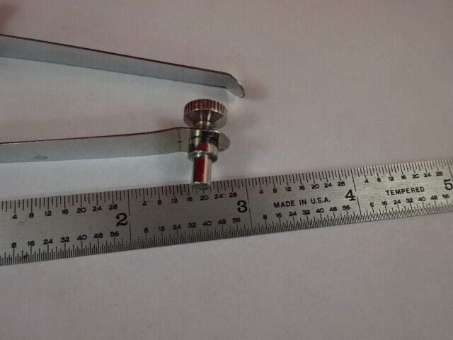 PAIR CLIPS for specimen TABLE MICROSCOPE PART &33-A-82