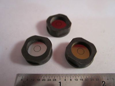 ii LOS 3 EA OPTISCHES MIKROSKOP TEIL LEICA GERMANY RETICLE LIGHT OPTICS BIN #4B