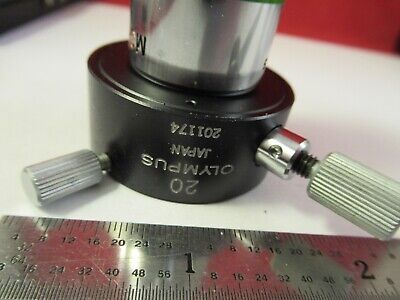 OLYMPUS DIC NOMARSKI OBJECTIVE + PRISM MSPLAN 20X MICROSCOPE OPTICS &FT-5-121