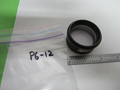 MICROSCOPE PART BAUSCH LOMB STEREO 0.5X OPTICS AS IS BIN#P6-12