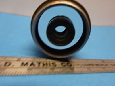 WILD HEERBRUGG SWISS OBJECTIVE EPI 4X MICROSCOPE PART OPTICS AS IS &90-A-04