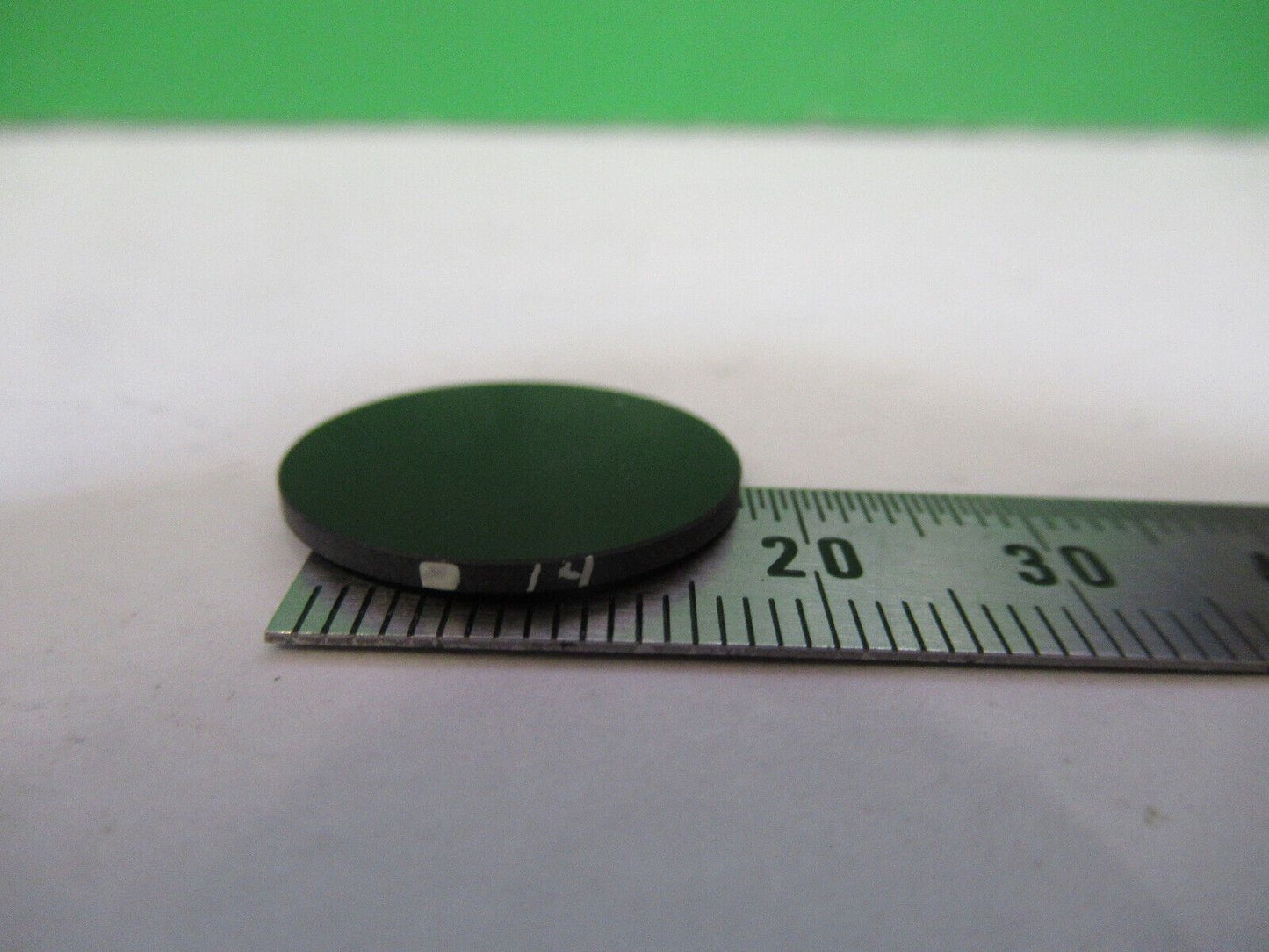 OPTICAL VERY DARK GLASS FILTER OPTICS AS PICTURED &H3-B-55