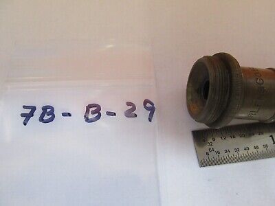 ANTIQUE BRASS SPENCER INCOMPLETE OBJECTIVE MICROSCOPE PART AS PICTURED &7B-B-29