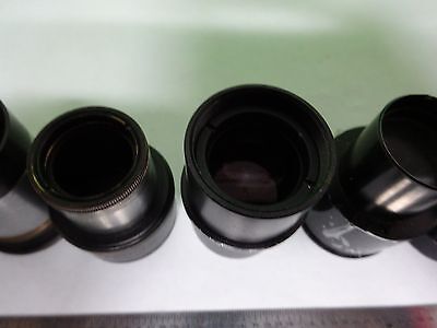 LOT 6 EA MICROSCOPE EYEPIECES ASSORTED OPTICS #W1-03