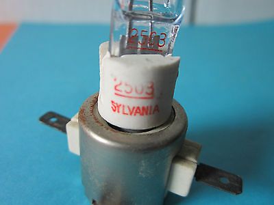 MICROSCOPE LAMP SYLVANIA 100W 11.5V TYPE S-8 ILLUMINATOR OPTICS BIN#B9-23