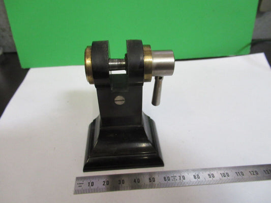 ERNST LEITZ WETZLAR BRASS POST FRAME ANTIQUE MICROSCOPE PART AS PICTURED W5-B-42