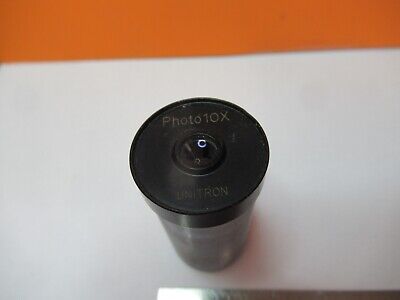 UNITRON JAPAN PHOTO 10X RARE EYEPIECE MICROSCOPE PART AS PICTURED &G1-A-09