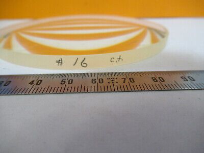 OPTICAL LARGE GLASS LENS CX CC CONVEX CONCAVE OPTICS AS PICTURED #P2-A-98