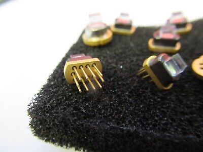 LOT OPTICAL SILICON DIODE DETECTOR SENSOR MOUNTED OPTICS AS PICTURED &Q1-A-77