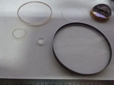 LOT OPTICS LENSES FILTERS COATED LENS OPTICAL SET OPTICS AS PICTURED &AB-51