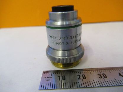 BAUSCH LOMB OBJECTIVE 16mm tubus 215mm 10X MICROSCOPE PART AS PICTURED &F9-A-19