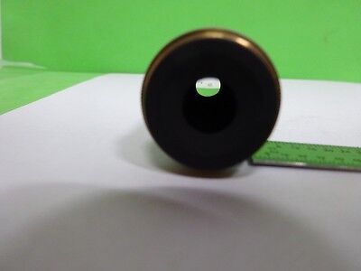 MICROSCOPE PART OBJECTIVE REICHERT AUSTRIA FLUOR 63X OPTICS AS IS BIN#72-61