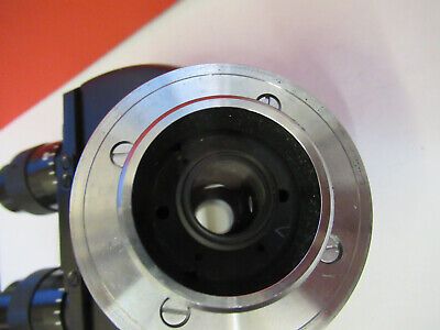 LEITZ WETZLAR BINOCULAR HEAD OPTICS  MICROSCOPE PART AS PICTURED &P8-A-27