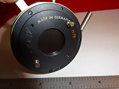 PRONTOR PRESS SHUTTER OPTICAL MICROSCOPE PART OPTICS AS IS #86-06