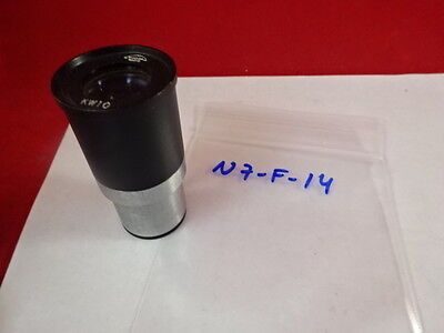 MICROSCOPE PART JAPAN TIYODA KW10 EYEPIECE OCULAR OPTICS AS IS B#N7-F-14