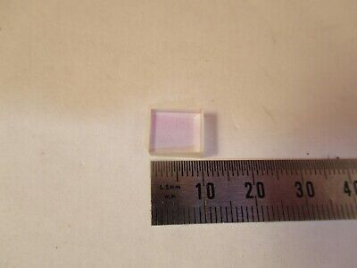 OPTICAL WEDGE COATED GLASS INRAD LENS MIL SPEC OPTICS AS PICTURED &8-B-01