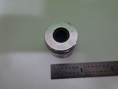 MICROSCOPE PART OBJECTIVE LEITZ GERMANY NPL FLUOTAR 10X OPTICS AS IS BIN#V3-B-11