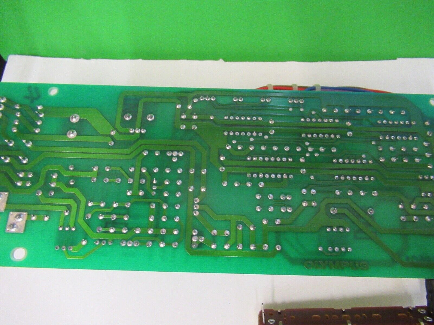 OLYMPUS JAPAN POWER SUPPLY BOARD MICROSCOPE PART AS PICTURED &15-A-35