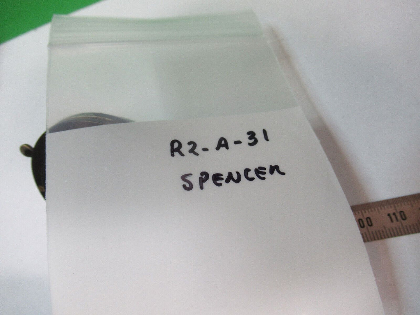 SPENCER CONDENSER + IRIS MICROSCOPE PART AS PICTURED R2-A-31