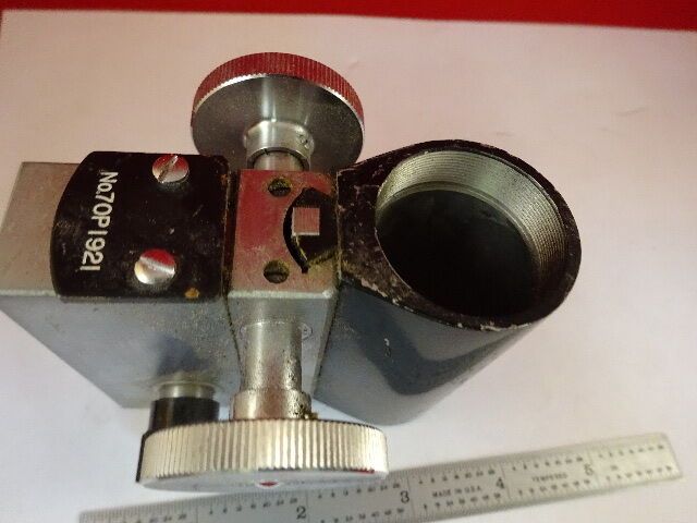 JAPAN MICROMETER HEIGHT ADJUSTMENT PIECE MICROSCOPE PART &79-31