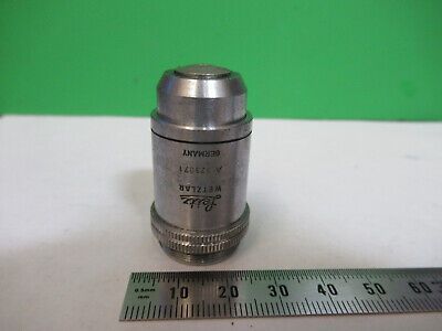 LEITZ WETZLAR GERMANY 54X /170 OBJECTIVE MICROSCOPE PART AS PICTURED #R7-B-53